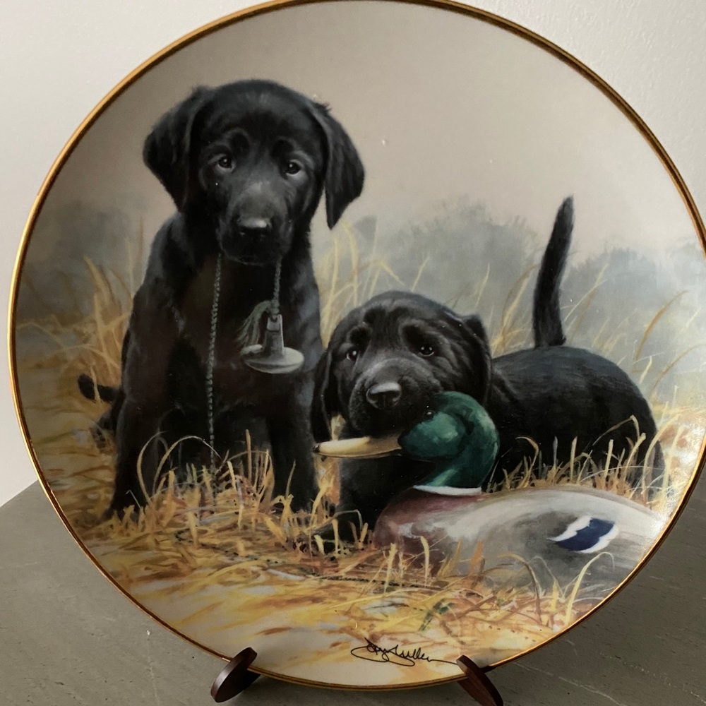 Franklin Mint Heirloom porcelain plate